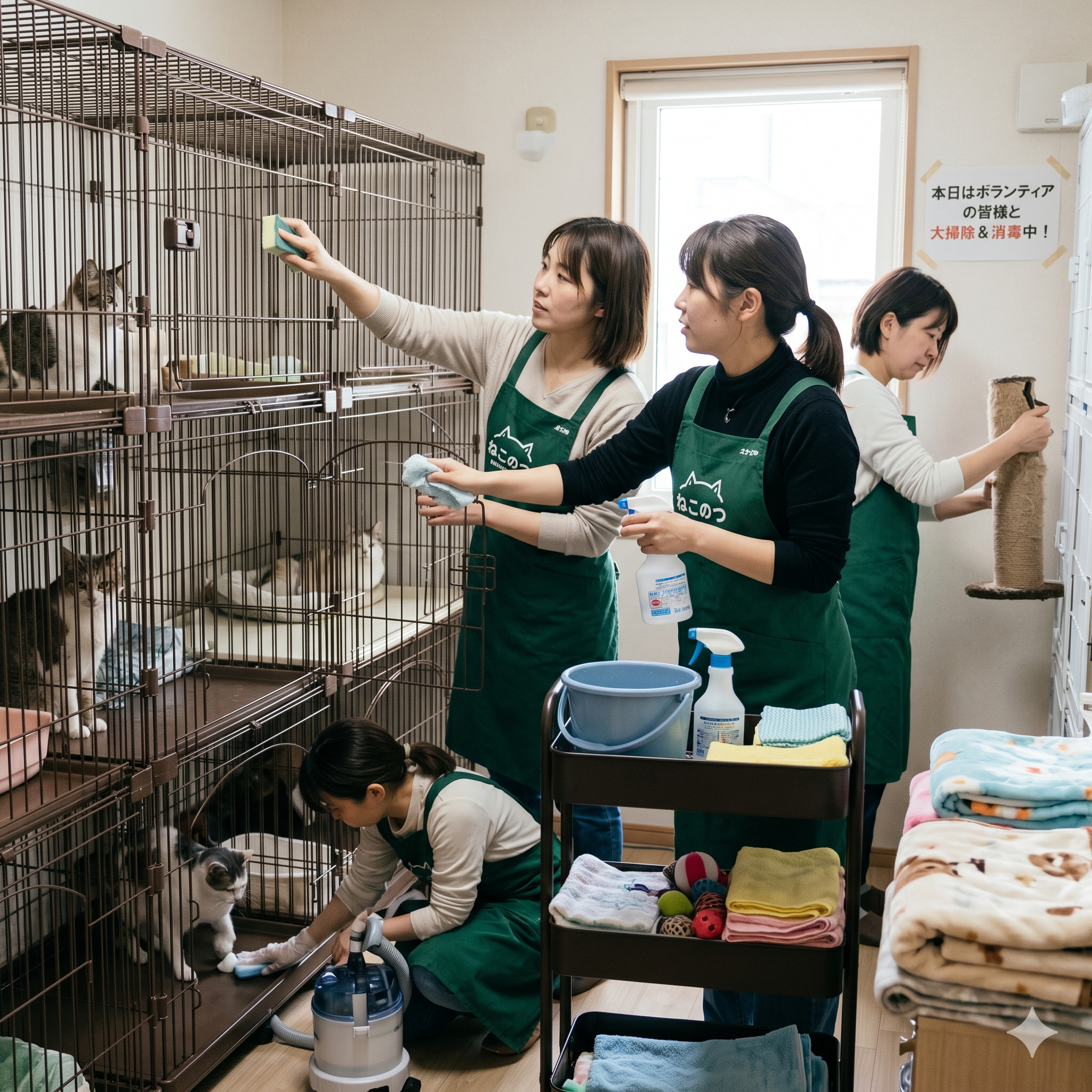 猫の手